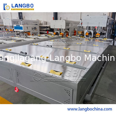 PVC-Rohr Bellings-Maschine 16 - 250mm Rohr-Durchmesser internes PLC-System