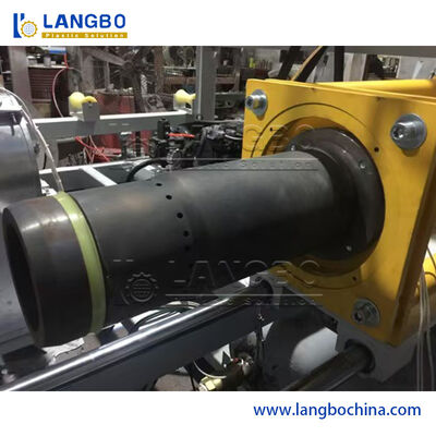 Kleine PVC-Rohr-Aufweitmaschine für 16-50mm mit Touchscreen-Steuerung und Einschneckenextruder