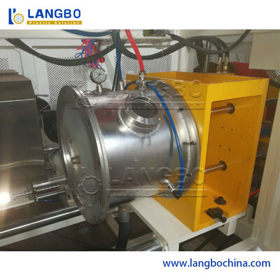 Kleine PVC-Rohr-Aufweitmaschine für 16-50mm mit Touchscreen-Steuerung und Einschneckenextruder