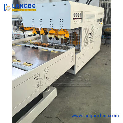 Kleine PVC-Rohr-Aufweitmaschine für 16-50mm mit Touchscreen-Steuerung und Einschneckenextruder