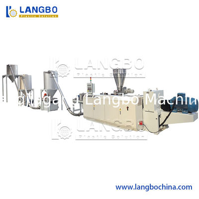 Twin Screw Extruder PVC Compounding Plant Granulating Machine Plastic Industrial Machinery