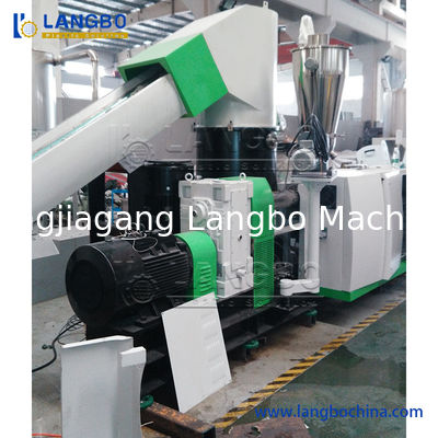 Plastic Pelletizer PVC Plastic Granules Making Granulating Machine