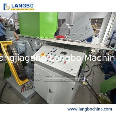 Industrielle Einwellen-Schredder-Maschine für Abfallschrott Metall Kunststoff PP/PE/HDPE/LDPE/PVC-Rohre