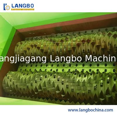 Holz-/Metall-/Kunststoff-/Pappe-/Schrott-Schredder-Maschine Küche Zuhause Lebensmittelabfall Müll Mini Klein Doppelwellen-Schredder-Maschine