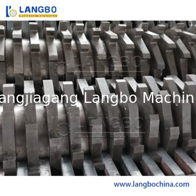 PET-Flaschen Kunststoff PP PE Folie Metall Zerkleinerer Papier Holz Kunststoff Maschine Recycling Maschinen Einwellen-Zerkleinerer