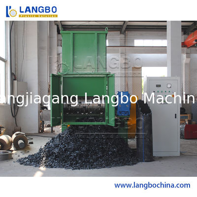 Abfall aus Kunststoff 500-2000 kg/Stunde Pet-Flaschenbrenner Shredder Recycling-Maschine