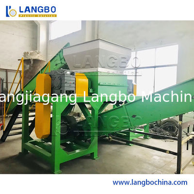 Industrial PE/PP/PC Lump Pipe Film Bags Bottles Drum Paper Waste Reusing Plastic Shredding Machine Recycling Crusher Double/Single Shaft Shredder