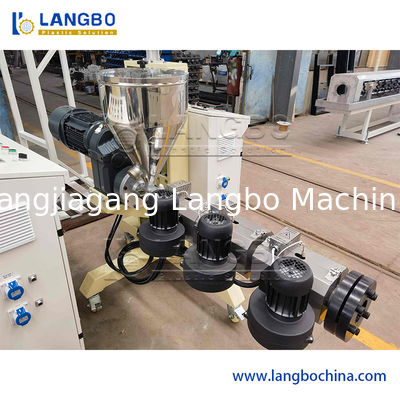 Großhandel Kunststoff PE HDPE PPR Wassergas Ölversorgung Rohr Extrusionsproduktionslinie Einzelschraub Extruder Herstellungsmaschine