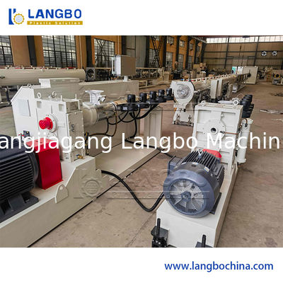 Großhandel Kunststoff PE HDPE PPR Wassergas Ölversorgung Rohr Extrusionsproduktionslinie Einzelschraub Extruder Herstellungsmaschine