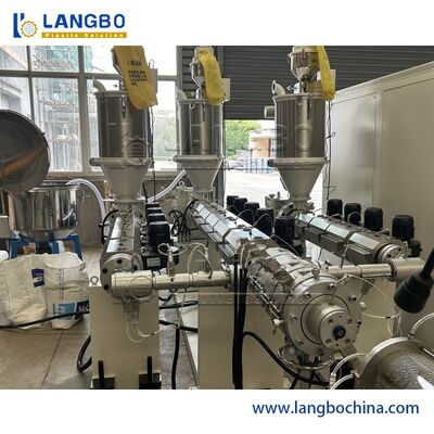 Energieeinsparende automatische 16-63 mm PPR-Rohr-Extrusionsmaschine