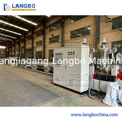 Energiesparende Kunststoffrohr-Verdrängungs-Linie, neue Bedingungs-Doppelschneckenextruder