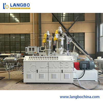 PPR-Rohrextrusionslinie mit 3-Schicht-Coextrusion  SPS-Steuerung für Rohrabmessungen 20-110 mm