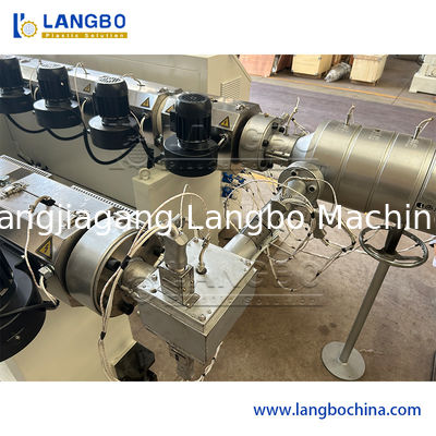 Automatische PE-HDPE PPR-Plastik-Wasserrohr-Extruder-Schneider-Produktionslinie Maschine