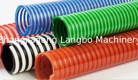 Plastic PE Single Wall Corrugated Pipe Making Machine / HDPE PP Double Wall Corrugated Tube Production Line