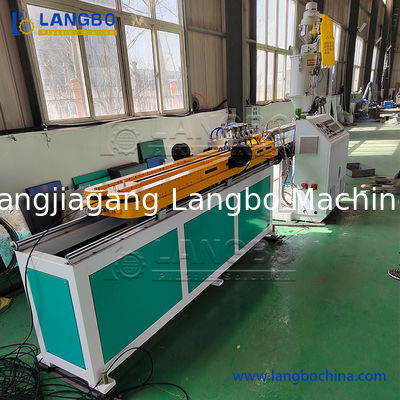 PVC Single Wall Corrugated Pipe Plastic Extruder Machine