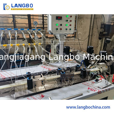 Supermaket PVC Plastic Price Tag Profile Making Machine