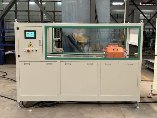 Automatische PET Rohr-Verdrängungs-Linie einzelnes Schrauben-Kunststoffrohr, das Maschinen-hohe Geschwindigkeit macht