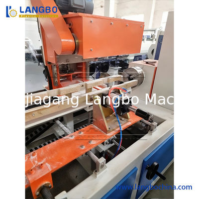 Automatische Rohrschlitzausrüstung für Kunststoff PVC PE PP Rohre, Nutmaschine mit SPS-Steuerung, PVC-Wasserrohrmaschine, Perforiermaschine