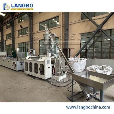 PVC-/WPC-Profil-Verdrängungs-Linie -Bewegungsdoppelt-Schrauben-Entwurf