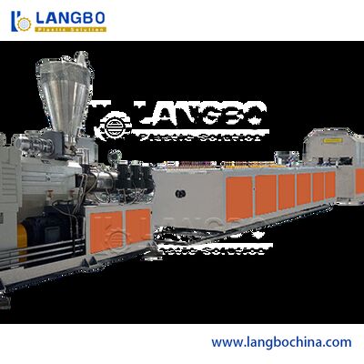 WPC Decking Line with Wear Resistance and Compressive Strength Suitable for Outdoor Decking