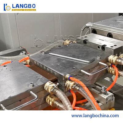 PVC-/WPC-Profil-Verdrängungs-Linie -Bewegungsdoppelt-Schrauben-Entwurf