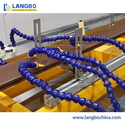 PVC-/WPC-Profil-Verdrängungs-Linie -Bewegungsdoppelt-Schrauben-Entwurf