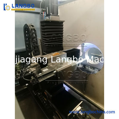 CNC-Rohrdrehmaschine mit 16-630 mm Rohrdurchmesser CNC/PLC-Steuerungssystem und automatischem Zentrieren und Füttern