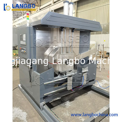 Automatische CNC/PLC-Steuerung Kunststoffrohr-Drehmaschine für PVC PE PP mit 16-160 mm Rohrdurchmesser