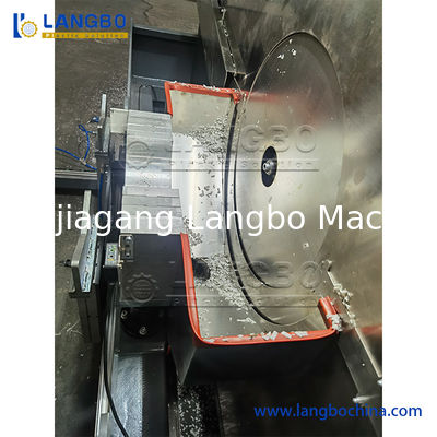 Plastic Extrusion Line Pipe Thread Cutting Machine