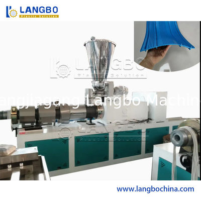 Fabrikpreis Kunststoff wasserdichter Streifen Bar Profil Blech Extrusionsmaschine Produktionslinie