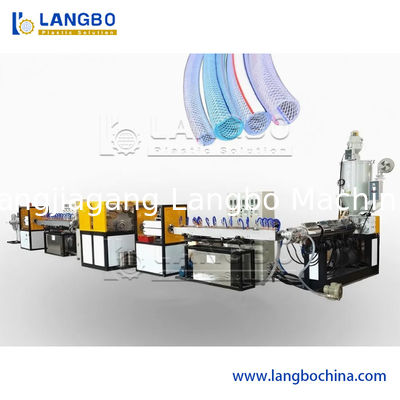 Kunststoff Weich-PVC Gartenfaser Geflochtener Verstärkter Rohr Schlauch Extruder Herstellungsmaschine