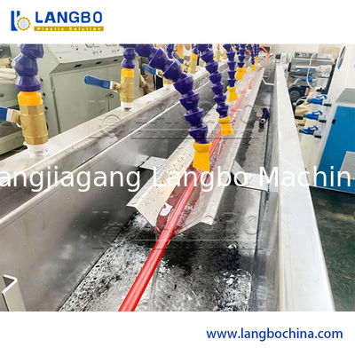 PVC-Schlauchmaschine mit geflochtener Faserverstärkung / PVC-Gartenschlauch-Herstellungsmaschine