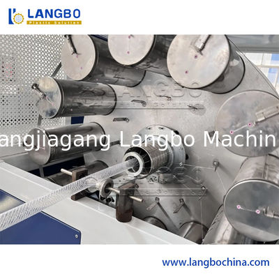 Faserverstärkte Weich-PVC-Gartenschlauch-Maschinen PVC-Gartenschlauch-Extrusionsmaschine