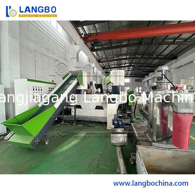 400kg/h Capacity Plastic Pelletizing Machine with 2 Years Warranty and 45 Days Delivery Time