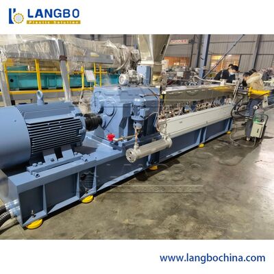 Plastikmaschinen-halb automatische bearbeitete Spitzenfütterung der pelletisierungs-150kg/H