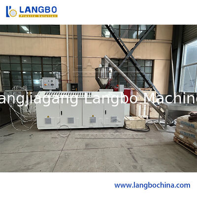 PVC-PET pp. WPC Tür-Boden-dekorative Profil-Brett-Gremiums-Verdrängungs-Fertigungsstraße