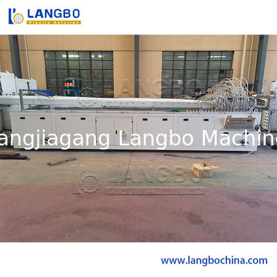 PPE HDPE Mpp PE Kunststoffgewölbtes Verbundrohr WPC Profil Extruder Extrusionsmaschine Herstellungslinie