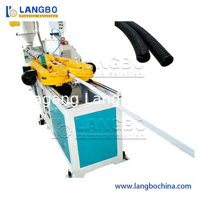 PP PE HDPE PVC Rohr Extrusionsanlage Gas Wasserrohr Versorgung Drainage Elektroschlauchrohr Produktion einwandige Wellrohr Extrusionsanlage