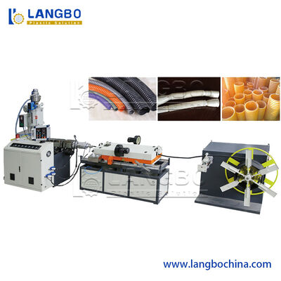 Vollautomatische Wellrohr-Produktionslinie für schnellere Elektroinstallationsrohr-Herstellung