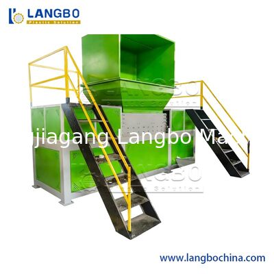 Abfall-PET/HDPE/LDPE/PP/PE Flaschen Folien Gewebesäcke Kunststoff Recycling Pelletierung/Granulator/Flocken Schrott Zerkleinerung Waschen/Quetschen Shredder Maschine