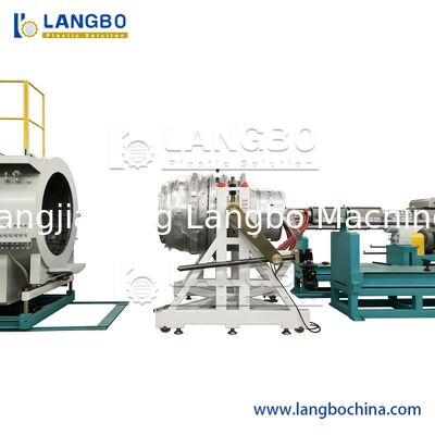 Gasen Sie Wasser PET Rohr-Verdrängungs-Linie einzelnen Ausgang 4 - 9m/minimale Kapazität