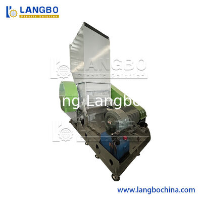 Abfall aus Kunststofffilm Gewebte Tasche Schuhe Zwillingsrollen Rotor Einwellen-Schredder Maschine Kunststoffbrucher