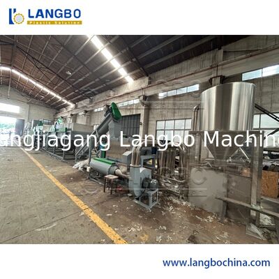 Berufs-Pelletiser-Maschinen-Haustier, das Linie SIEMENS-Marken-Motor aufbereitet