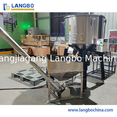 Kunststoffpellets aus Edelstahl vertikaler Kunststofffarbmischer