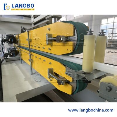 Plastik-PPR-PET Rohr, das Linie 3 Schicht PLC-Fernbedienung herstellt