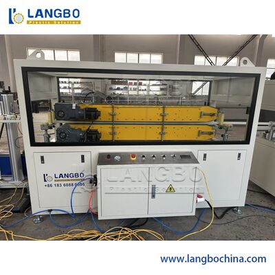 3-Schicht-Co-Extrusions-PPR-Rohr-Extrusionslinie mit 350 kg/h Kapazität und  SPS-Steuerung