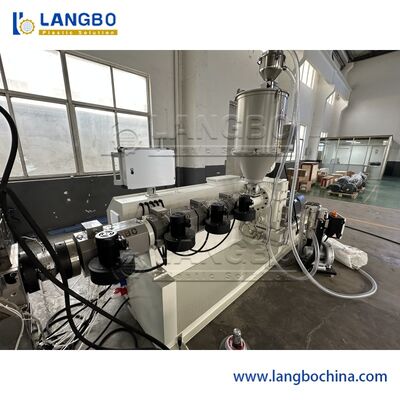 CER volle automatische Kunststoffrohr-Verdrängungs-Linie für PPR-Kälte/-Warmwasserleitungen