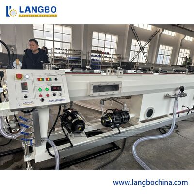 Lärmarme 20-63mm PPR Rohr-Verdrängungs-Linie 3 Glasfaser-Rohr-Herstellung der Schicht-PPR