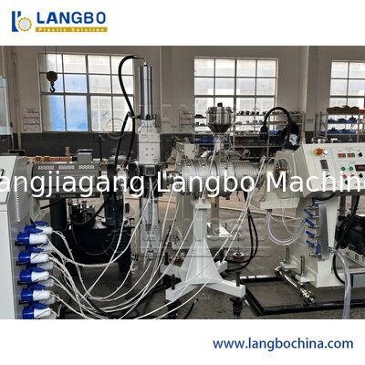 Konische PPR-Rohr-Verdrängungs-Linie Zwillings-Schrauben-on-line-Rohr-Gewichts-Messen