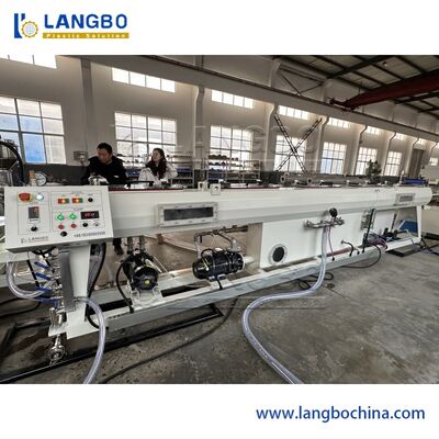 3-Schicht-Co-Extrusions-PPR-Rohr-Extrusionslinie mit 350 kg/h Kapazität und  SPS-Steuerung